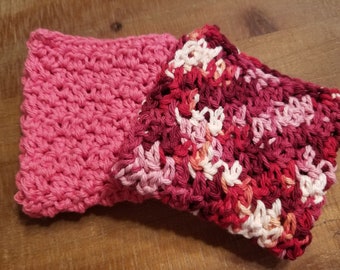 Crochet Washcloth for Kitchen or Bath set of 2