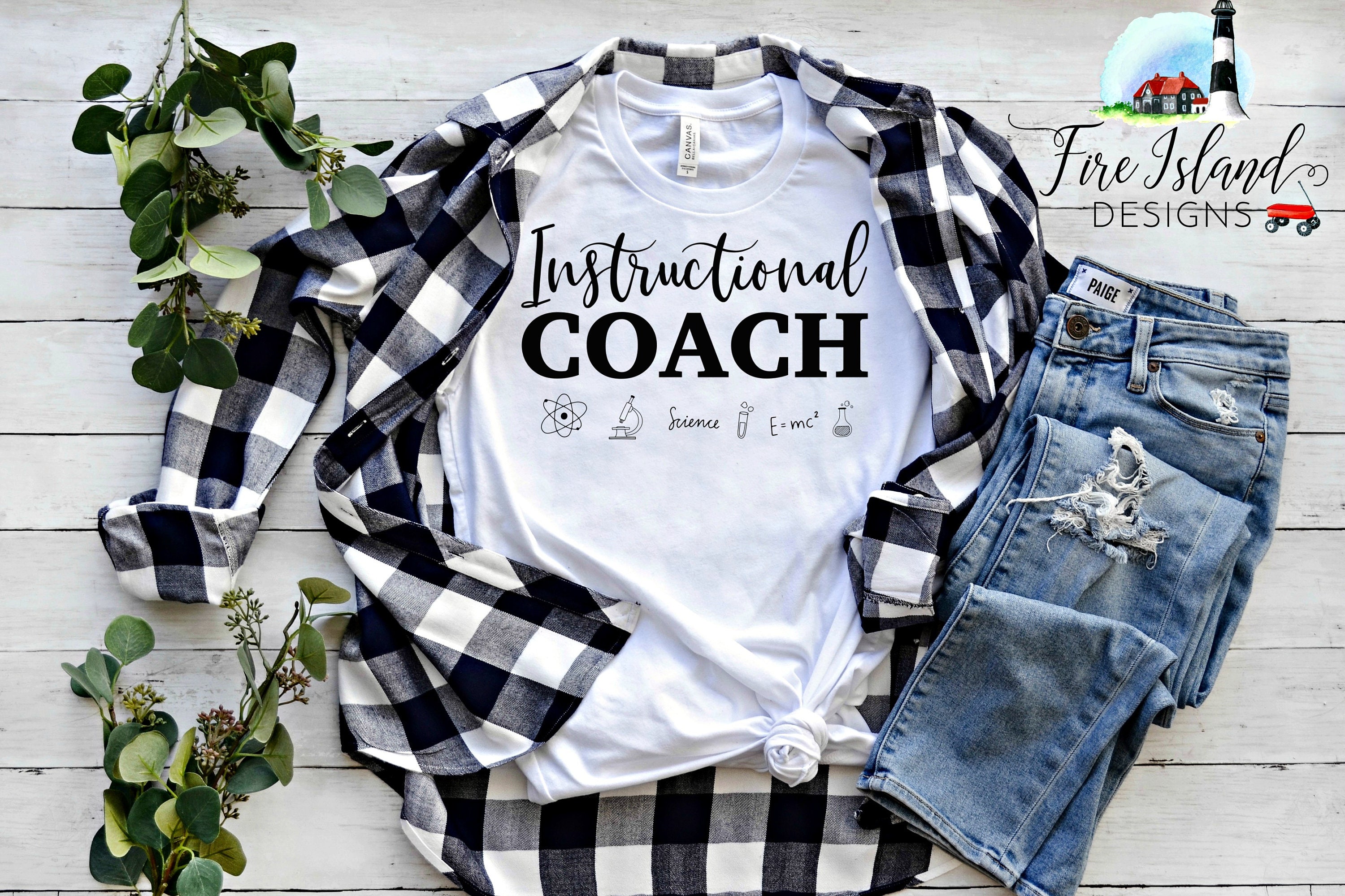 instructional coach t shirt