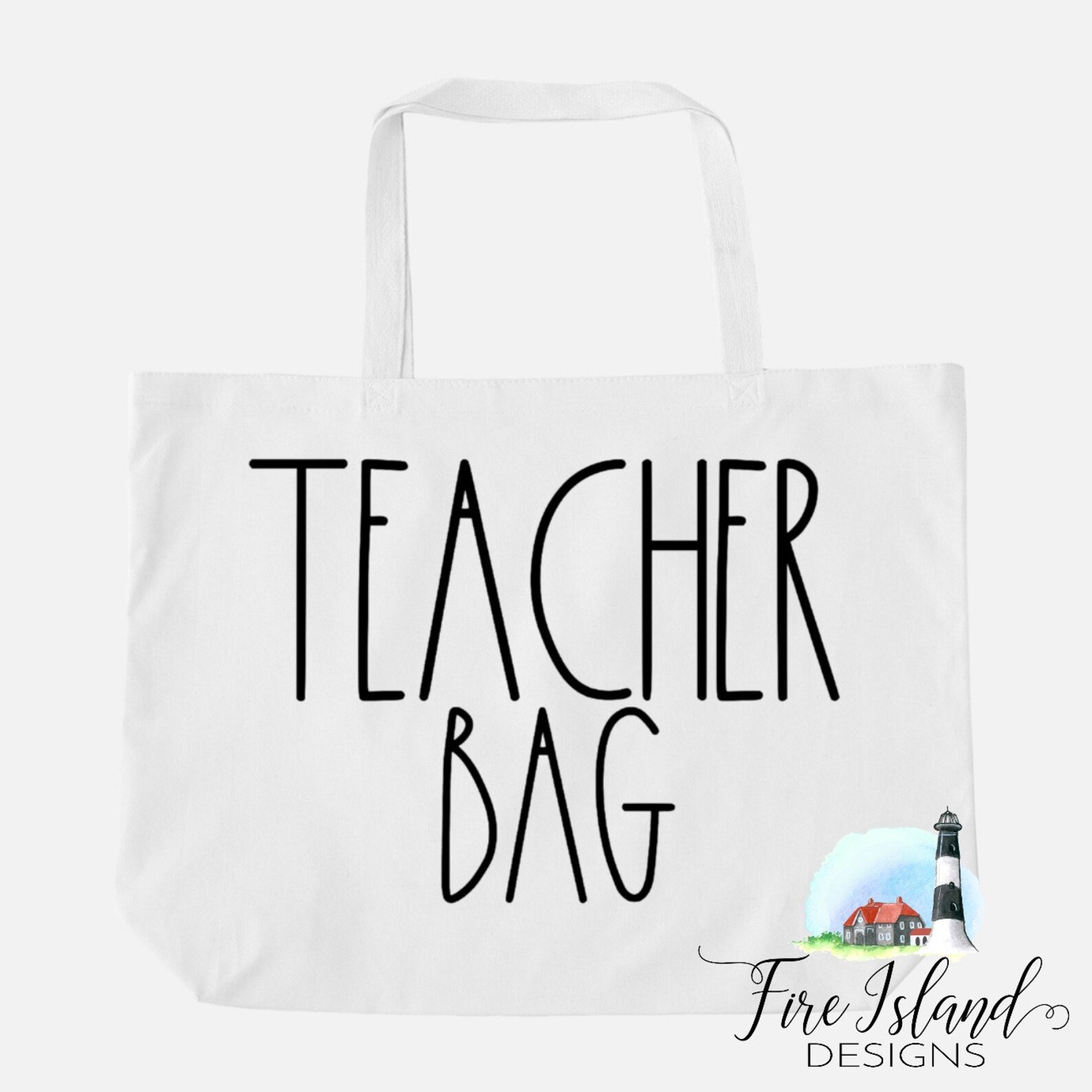 Teacher Tote Bag Teacher Bag Teacher Bag Extra Large Teacher Etsy