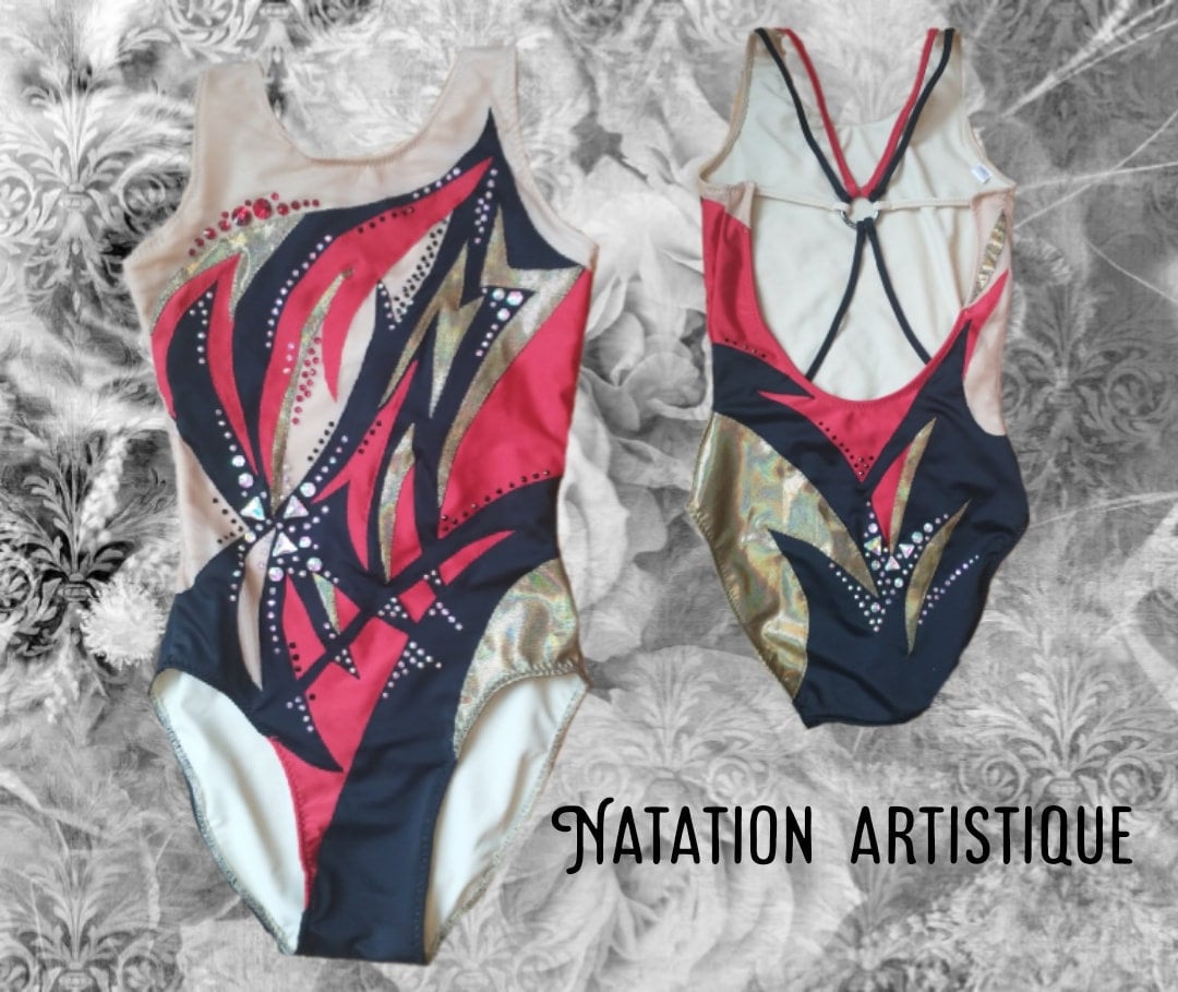 Synchronized Swimming Costume Custom Made Swimsuits Vestidos De Baño Nado  Sincronizado 