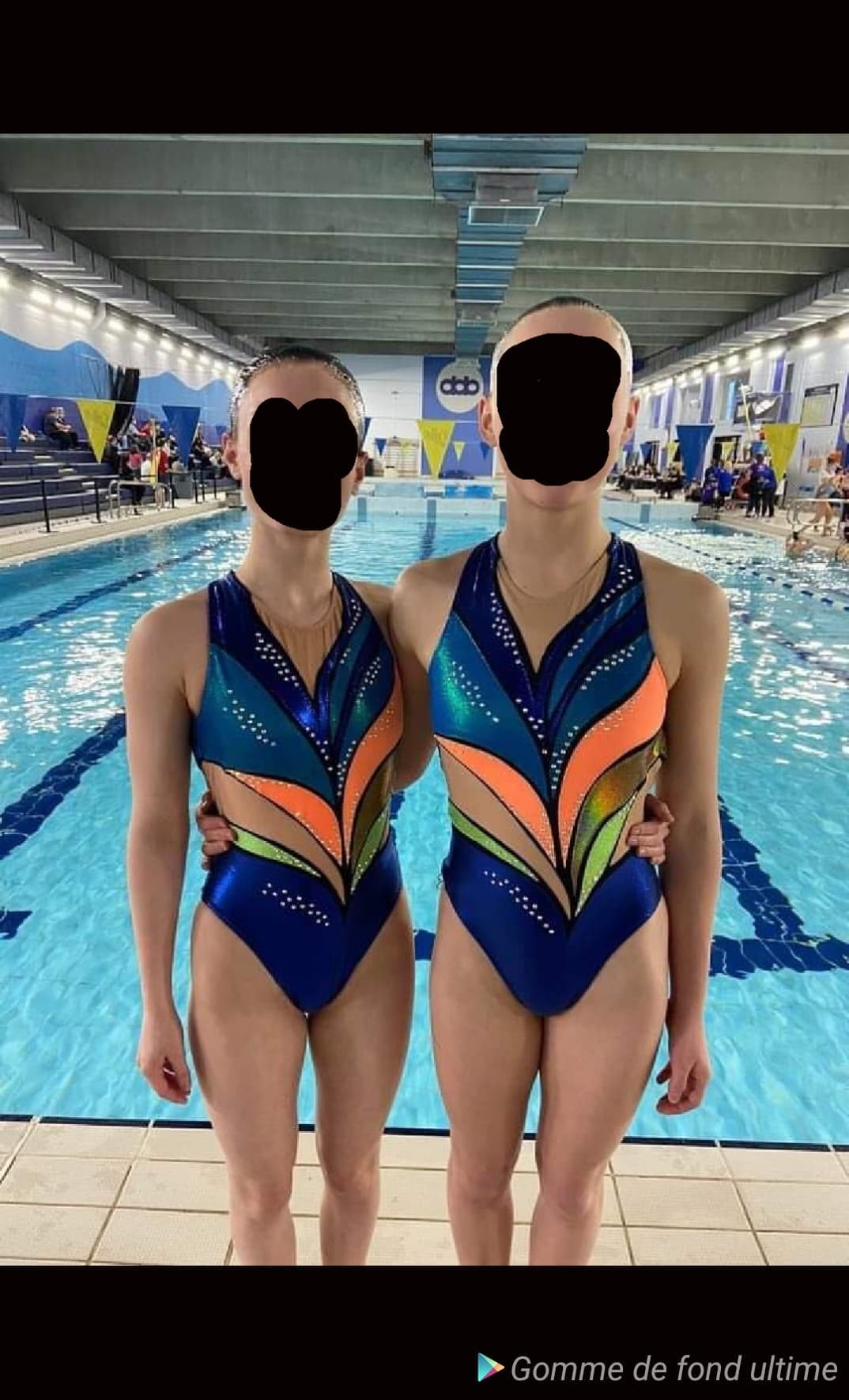 Justaucorps l otard natation artistique nage synchronis e gymnastique maillot de bain Acrobatique Acrosport spectacle comp tition