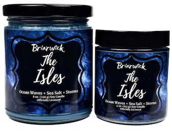 The Isles Candle- Officially Licensed Crescent City- Soy Vegan Candle