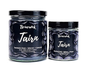 Tairn Candle- Fourth Wing Officially Licensed- Soy Vegan Candle