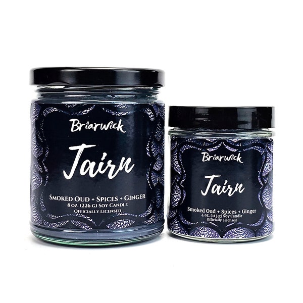 Tairn Candle- Fourth Wing Officially Licensed- Soy Vegan Candle