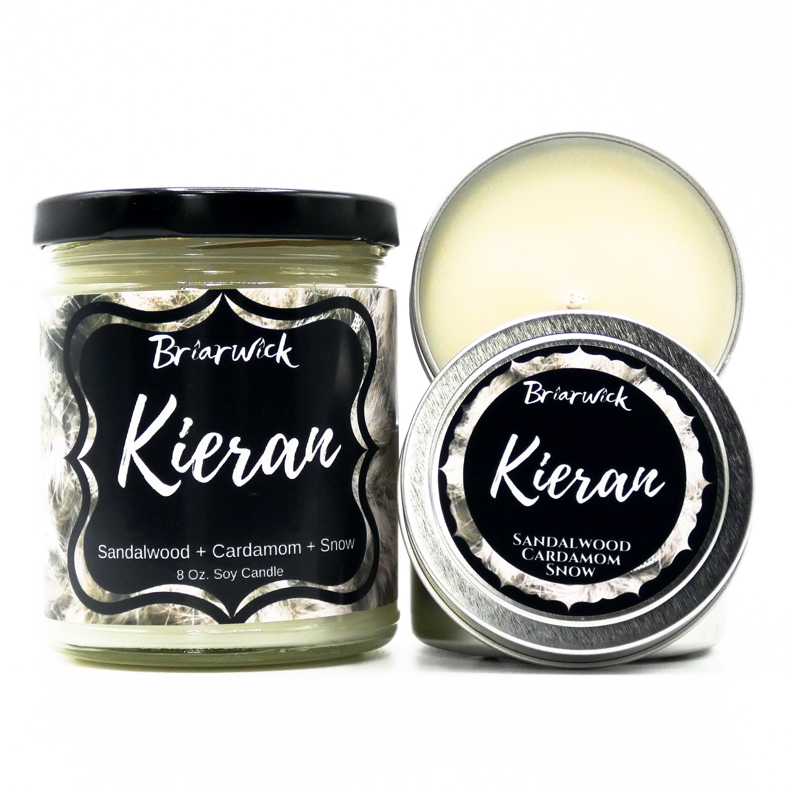 Kieran Candle- From Blood and Ash Inspired- Soy Vegan Candle