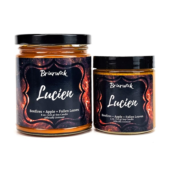 Lucien Vanserra Candle- Officially Licensed A Court of Thorns and Roses- Soy Vegan Candle