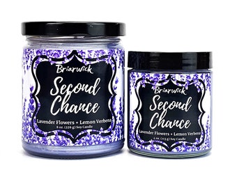 Second Chance- Spring Seasonal- Romance Novel inspired- Soy Vegan Candle