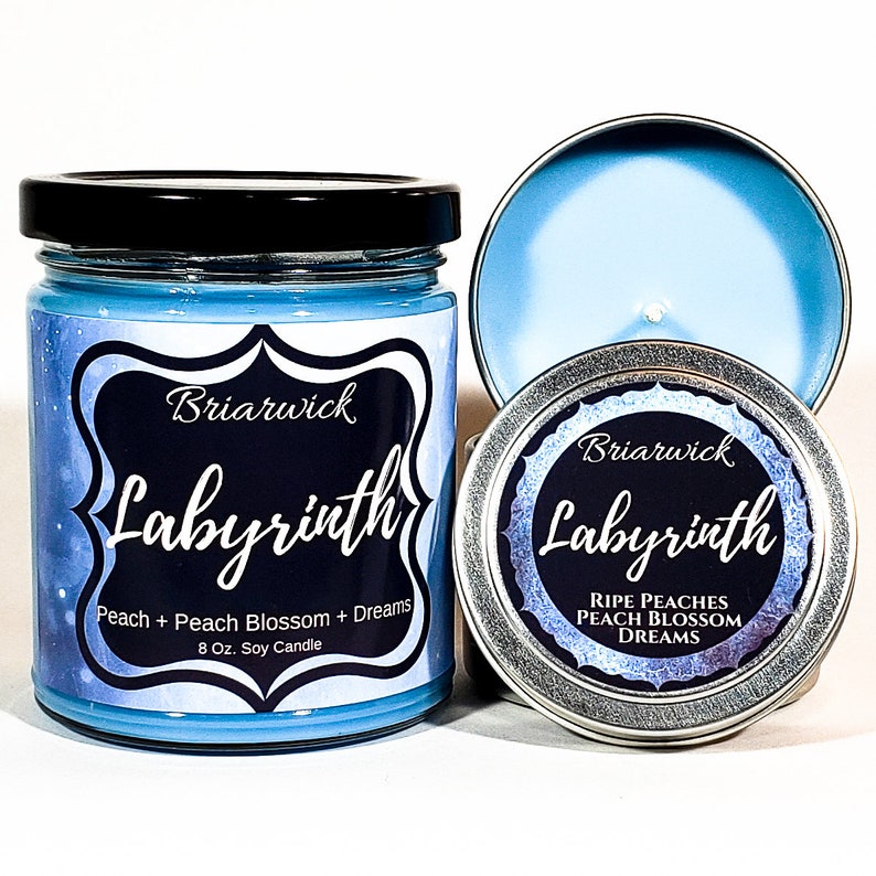 Labyrinth Candle Labyrinth Inspired Soy Vegan Candle image 0