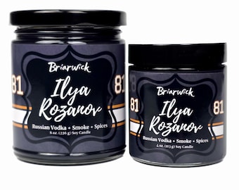 Vela de edición especial de Ilya Rozanov - Vela inspirada en la serie Game Changers - Elaborada con autorización del autor