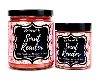 Smut Reader- Bookish Inspired Candle- Soy Vegan Candle