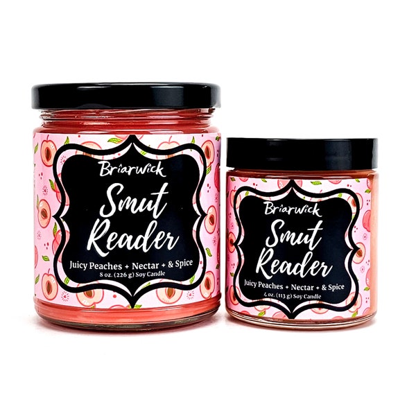 Smut Reader- Bookish Inspired Candle- Soy Vegan Candle