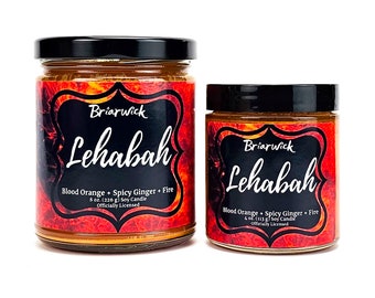 Lehabah Candle- Officially Licensed Crescent City- Soy Vegan Candle