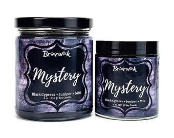 Mystery- Bookish & Literary Inspired- Soy Vegan Candle