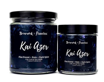 Vela Kai Azer - Vela vegana de soja Powerless con licencia oficial