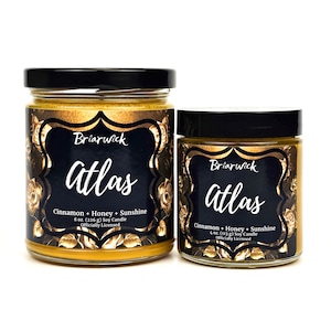 Atlas Candle- Officially Licensed Artefacts of Ouranos- Soy Vegan Candle