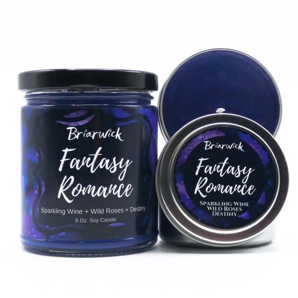 romance writers of canada magazine Fantasy Romance- Inspired by Romance Novels- Soy Vegan Candle