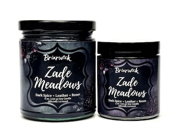 Vela Zade Meadows- Dúo de gato y ratón con licencia oficial- Velas veganas de soja