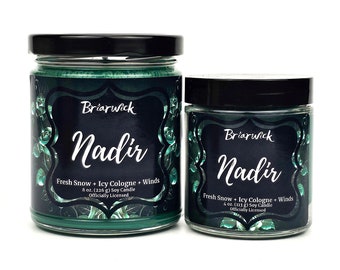 Nadir Candle- Officially Licensed Artefacts of Ouranos- Soy Vegan Candle
