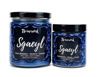 Sgaeyl Candle- Fourth Wing Officially Licensed- Soy Vegan Candle