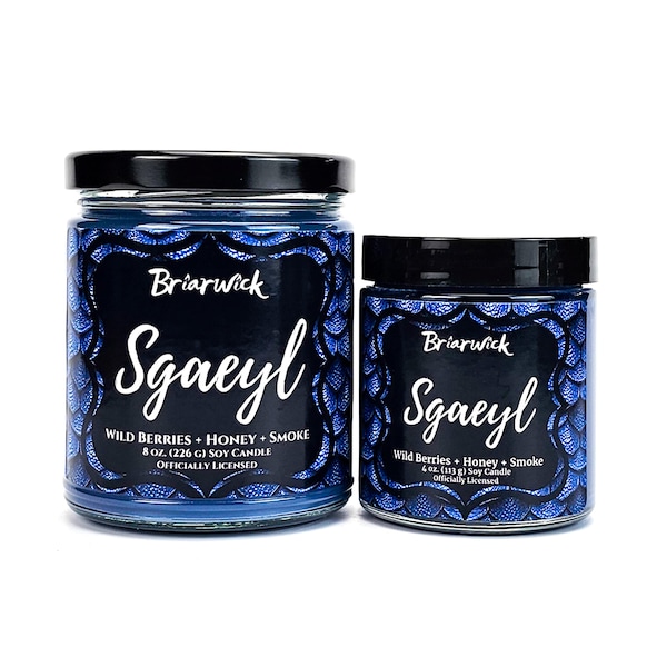 Sgaeyl Candle- Fourth Wing Officially Licensed- Soy Vegan Candle