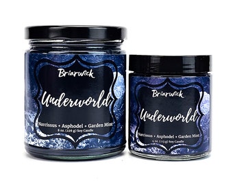 The Underworld Candle- Greek Mythology- Soy Vegan Candle