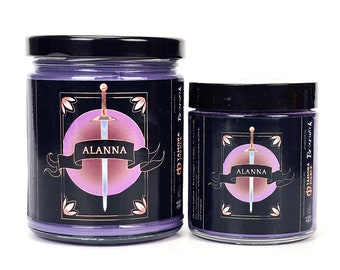 Alanna Candle - Tamora Pierce Officially Licensed - Soy Vegan Candle
