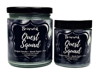 Quest Squad Candle- Officially Licensed Crescent City- Soy Vegan Candle