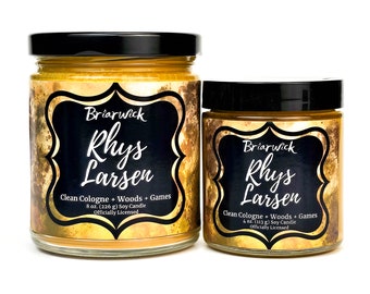 Rhys Larsen- Officially Licensed Twisted Series- Soy Vegan Candle