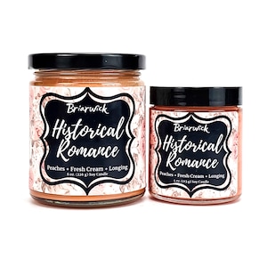 Historical Romance- Inspired by Romance Novels- Soy Vegan Candle image 1