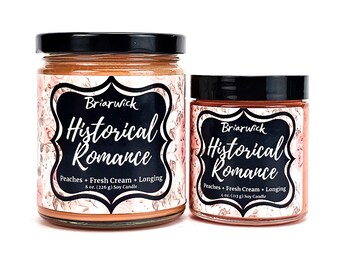 Historical Romance- Inspired by Romance Novels- Soy Vegan Candle