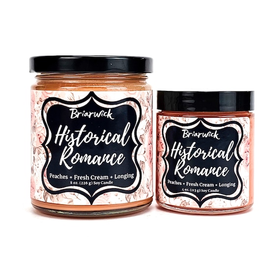 Historical Romance- Inspired by Romance Novels- Soy Vegan Candle