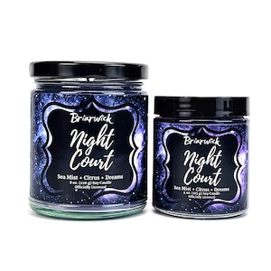 Night Court Candle- Officially Licensed A Court of Thorns and Roses- Soy Vegan Candle