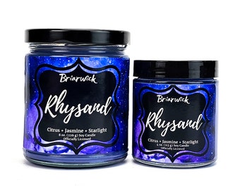 Rhysand Candle- Officially Licensed A Court of Thorns and Roses- Soy Vegan Candle