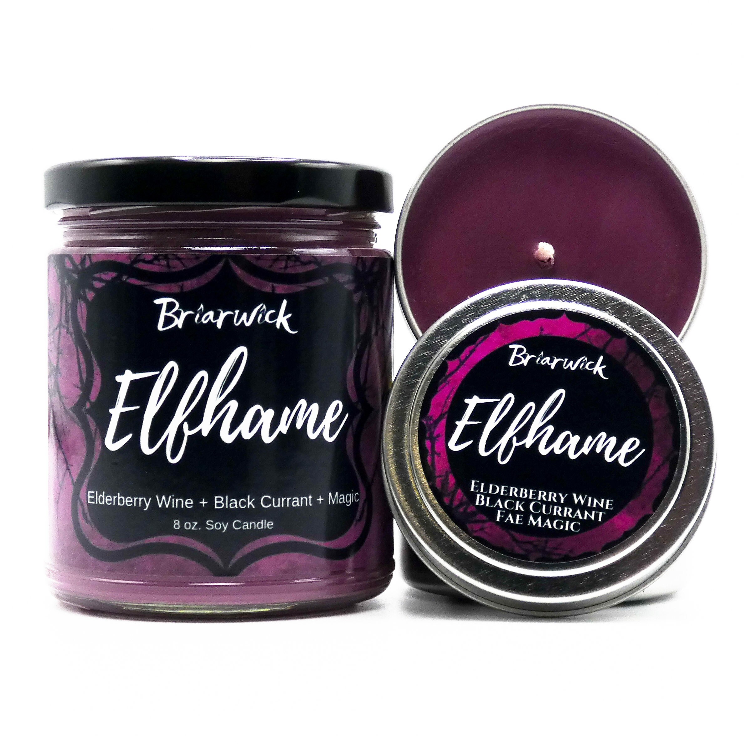 Elfhame Candle- Cruel Prince Inspired- Soy Vegan Candle