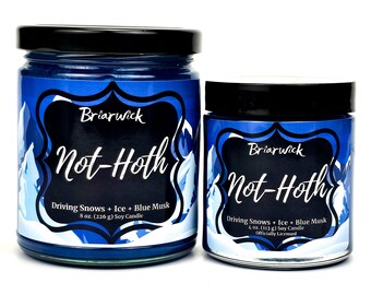 Not-Hoth Candle- Ice Planet Barbarians Officially Licensed- Soy Vegan Candle