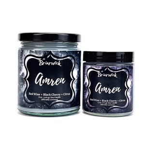 Amren Candle- Officially Licensed A Court of Thorns and Roses- Soy Vegan Candle