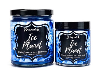 Ice Planet Candle- Ice Planet Barbarians Inspired- Soy Vegan Candle