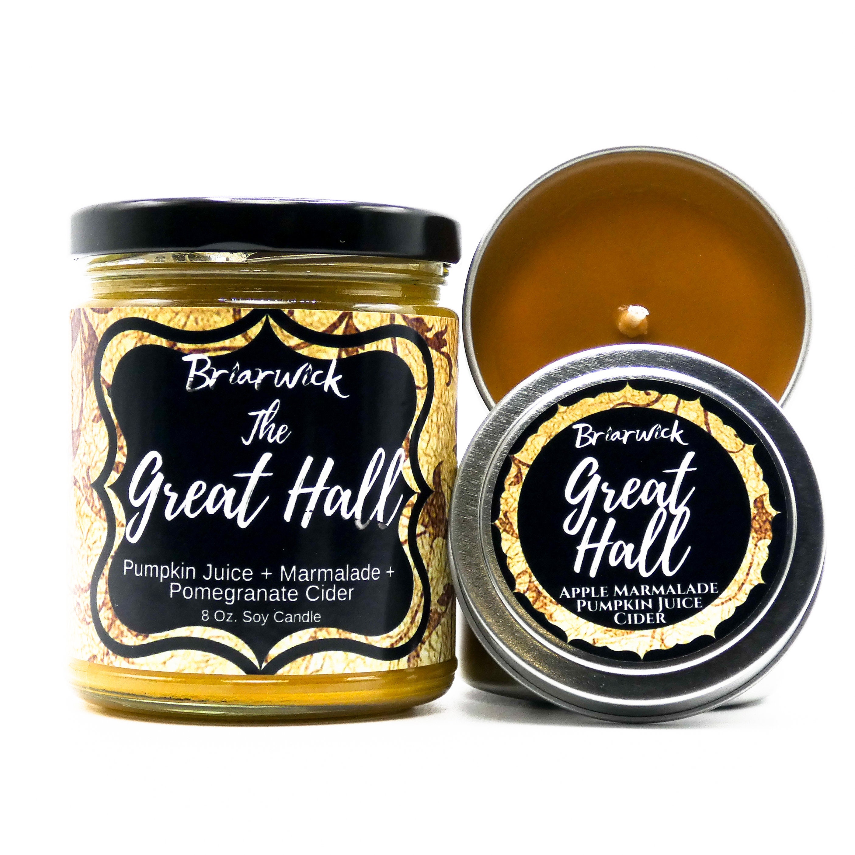 Great Hall Candle- Wizard Inspired- Soy Vegan Candle