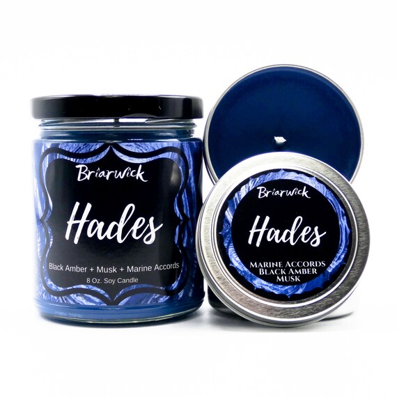 Hades Candle Greek Mythology Soy Vegan Candle Etsy Australia