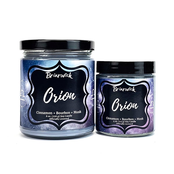 Lance Orion Candle- Officially Licensed Zodiac Academy - Soy Vegan Candle