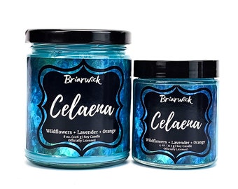 Celaena Candle- Officially Licensed Throne of Glass- Soy Vegan Candle