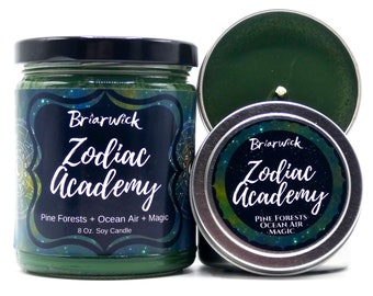 Zodiac Academy Candle- Officially Licensed Zodiac Academy- Soy Vegan Candle