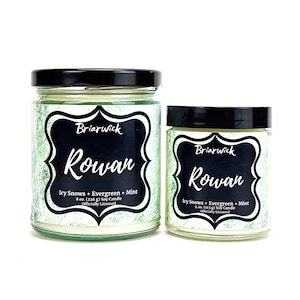 Rowan Candle- Officially Licensed Throne of Glass- Soy Vegan Candle