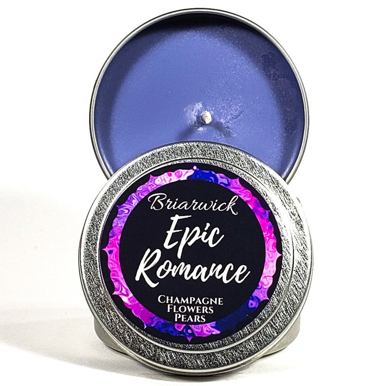 Epic Romance Bookish & Literary Inspired Soy Vegan Candle image 3