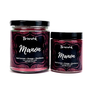 Manon Candle- Officially Licensed Throne of Glass- Soy Vegan Candle