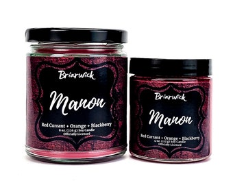 Manon Candle- Officially Licensed Throne of Glass- Soy Vegan Candle