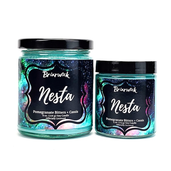 Nesta Candle- Officially Licensed A Court of Thorns and Roses- Soy Vegan Candle