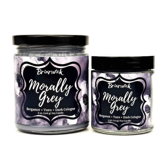 Morally Grey Candle- Romantasy Inspired- Soy Vegan Candle