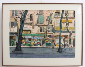 Las Ramblas Barcelona' by Josè Goday (1984)