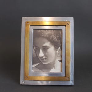 Vintage Table Top Picture Frame by David Marshall (circa 1980s)